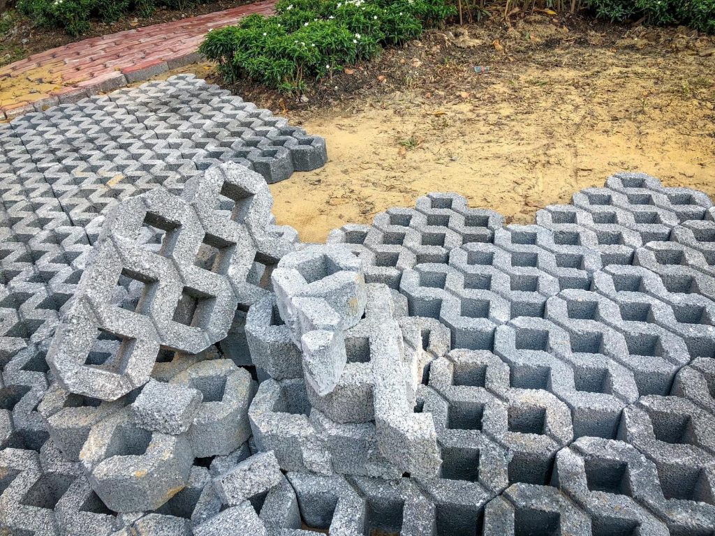 çim taşı parke taşı